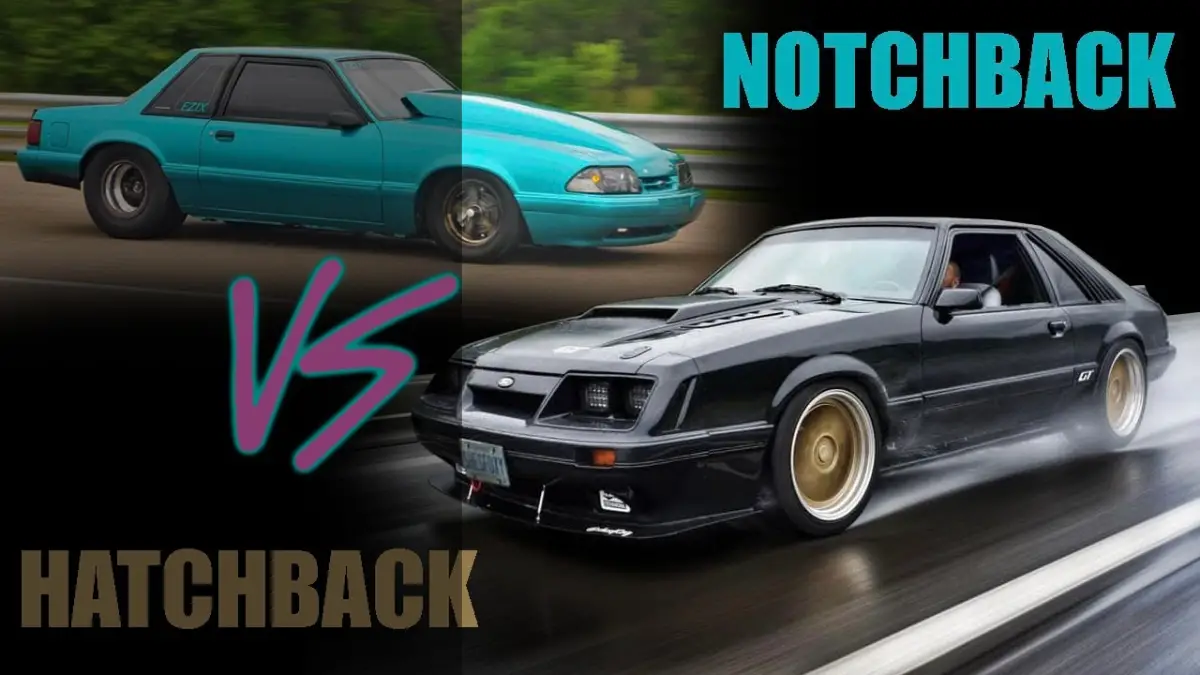 Notchback vs. Hatchback: Deciding on the Perfect Fox Body for You